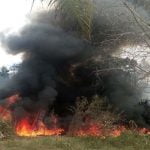 Gudang Penyimpanan Minyak Di Jambi Terbakar