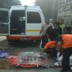 Laka Maut, Nyalip Truk Seorang Ibu Rumah Tangga Tewas