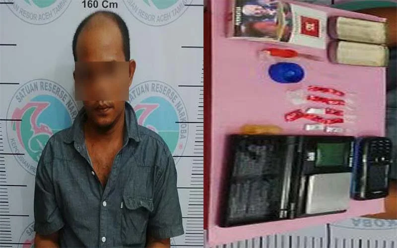 Diduga Jadi Pengedar Narkoba, Warga Perdamaian Ditangkap Polisi