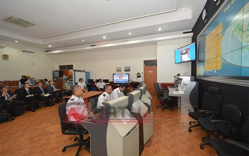 Kerjasama Kemaritiman, Courtessy Call Delegasi Jepang Berkunjung Ke Bakamla RI