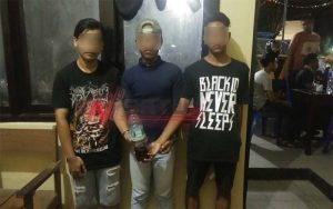 Pesta Miras, Tiga Pemuda Diamankan Polres Sumenep