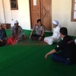Kapolres Bondowoso, AKBP Afrisal bersama KH Moh Hasan di Ponpes Sayyid Al-Maliki Desa Koncer Kecamatan Tenggarang Bondowoso