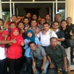 Kapolres Bondowoso yang Lama AKBP Afrisal SIK foto bersama Wartawan