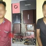 Kedapatan Mencuri Di Jasa Pengiriman Barang, Dua Pemuda Ditangkap Polisi