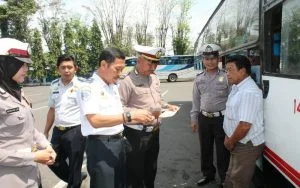 Satlantas Polres Bondowoso Sosialisasikan Bulan Tertib Berlalu Lintas