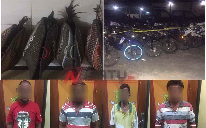 Polres Sumenep Grebek Judi Sabung Ayam