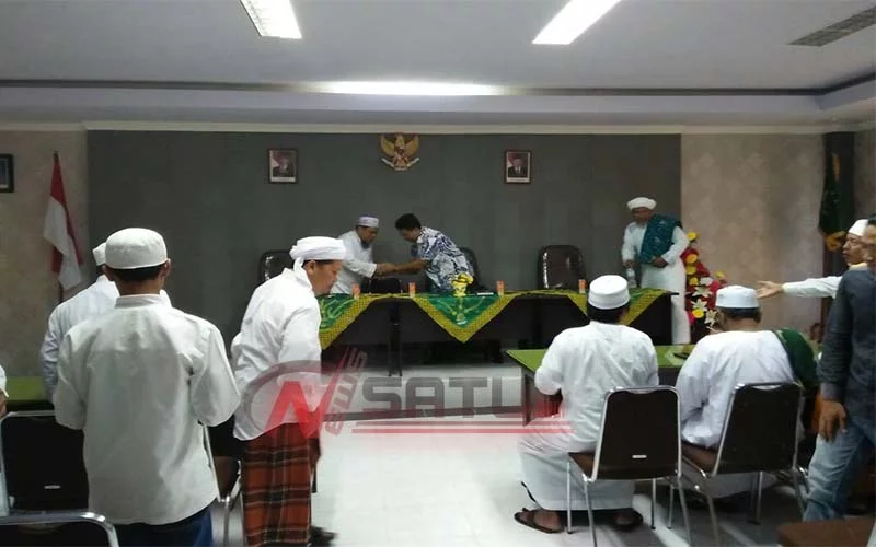 Puluhan Ulama Sumenep Datangi Kejari