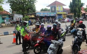 Ratusan Pengendara Di Sumenep Terjaring Operasi Patuh Semeru