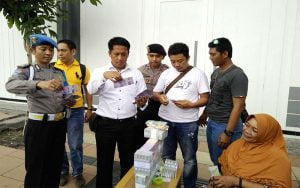 Antisipasi Peredaran Upal, Petugas Polrestabes Surabaya Lakukan Penyisiran