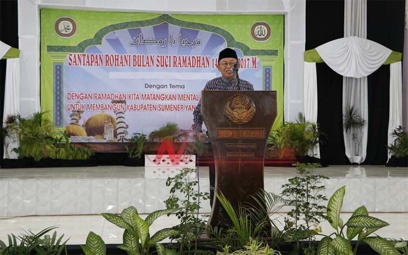 Bupati Sumenep; Bulan Ramadhan, PNS Harus Giat Dalam Menjalankan Tugas