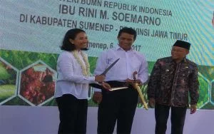 Ini Curhat Bupati Sumenep Kepada Menteri BUMN dan Menteri Pertanian