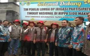 Kemeterian Pertanian Dan Dirjen SDA Tinjau P3A Sido Makmur Bondowoso