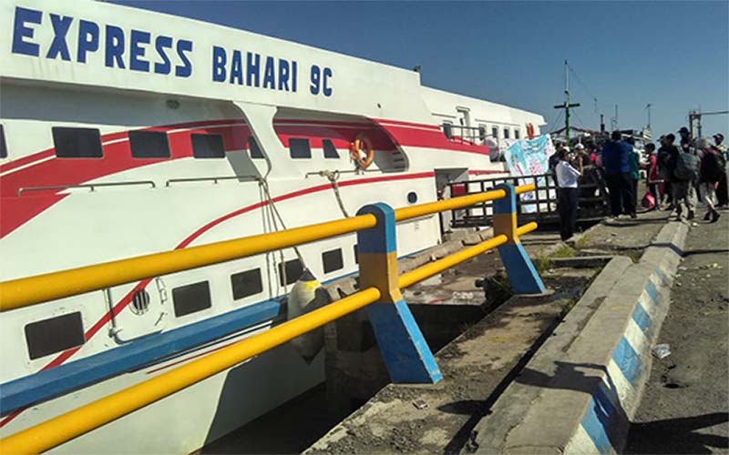 Membentur Karang Di Perairan Kalosot Sumenep, Kapal Mudik Gratis Jangkar Raas Kandas