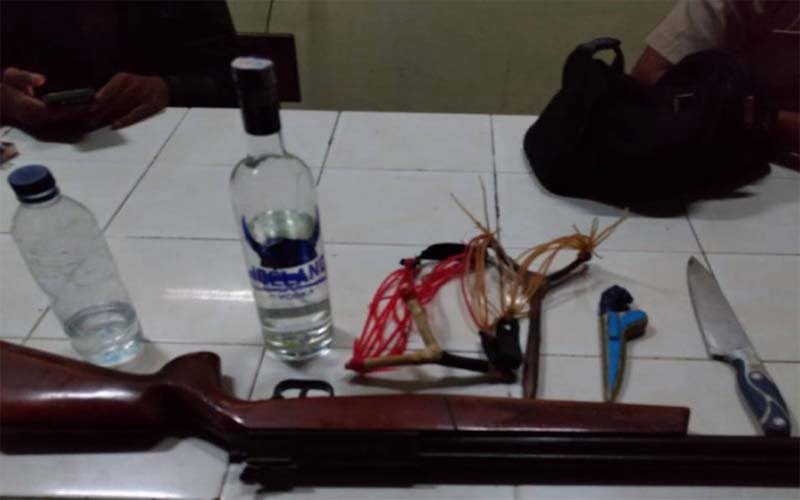 Operasi Cipta Kondisi, Polres Merauke Amankan Sajam