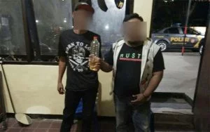 Pesta Miras Di Bulan Ramadhan, Dua Warga Sumenep Diamankan Polisi
