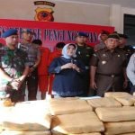 Polres Bogor Gagalkan Peredaran Ratusan Kilogram Narkoba