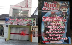 Resto Akbar Madure Di Jember, Sajikan Kuliner Khas Sumenep