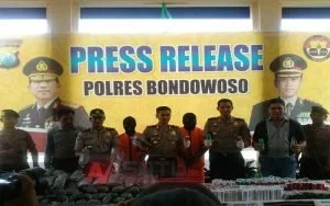 Simpan Bahan Peledak 1 Kwintal Lebih, Warga Bondowoso Diamankan Polisi