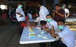 Sopir Angkutan Umum Di Sumenep Jalani Tes Urine