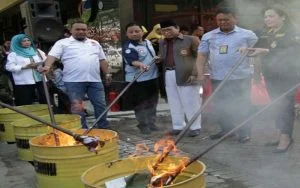 Amankan 4 Ribu Lebih Tersangka, Polda Jatim Musnahkan Puluhan Kilogram Narkoba