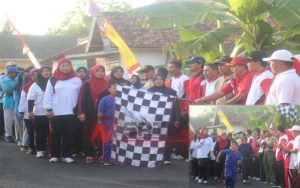 Antusiasme Warga Gapura Sumenep Ikuti JJS Tingkat Kecamatan