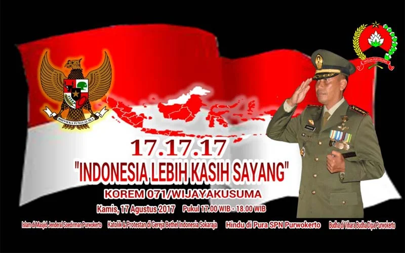 Danrem 071 WK Banyumas Ajak Masyarakat Hadiri Doa Bersama 171717