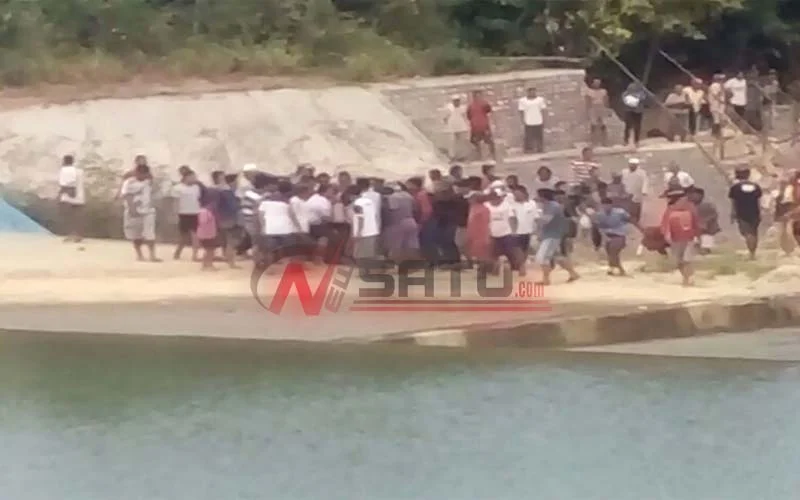 Dua Siswa SD Tenggelam Di Sungai Kebonagung Sumenep