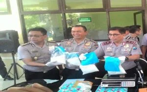Edarkan 9 Kilogram Narkoba, Warga Kepri Diamankan Polda Jatim