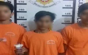 Hendak Pesta Narkoba, Tiga Pemuda Diamankan Polsek Karangpilang Surabaya