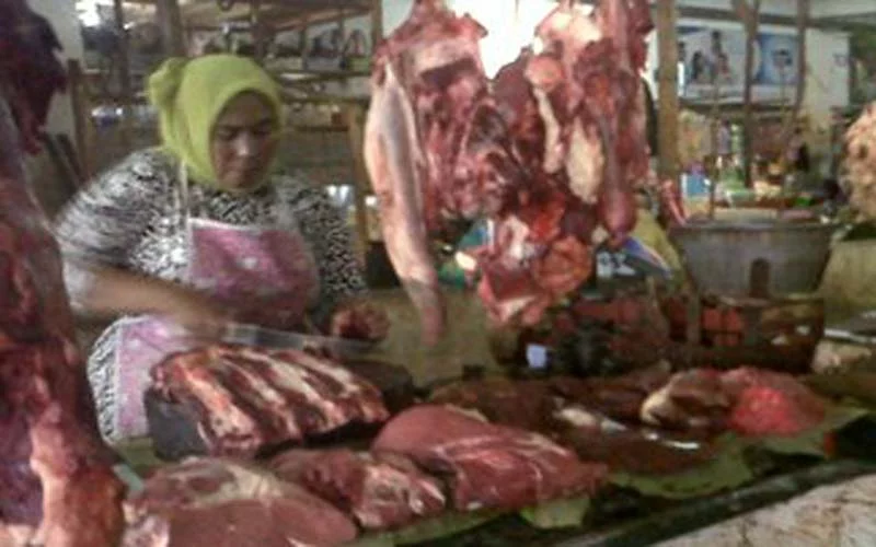 Jelang Idul Adha, Harga Daging Sapi Disampang Tembus Rp 110 Ribu