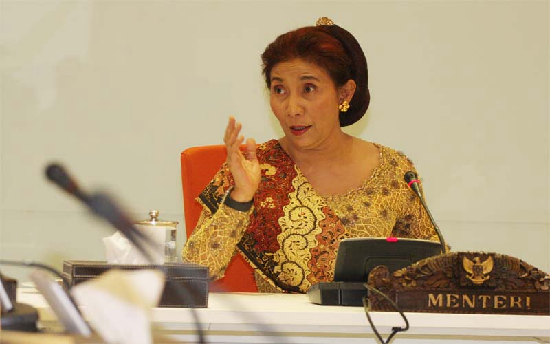 Menteri Kelautan dan Perikanan, Susi Pudjiastuti