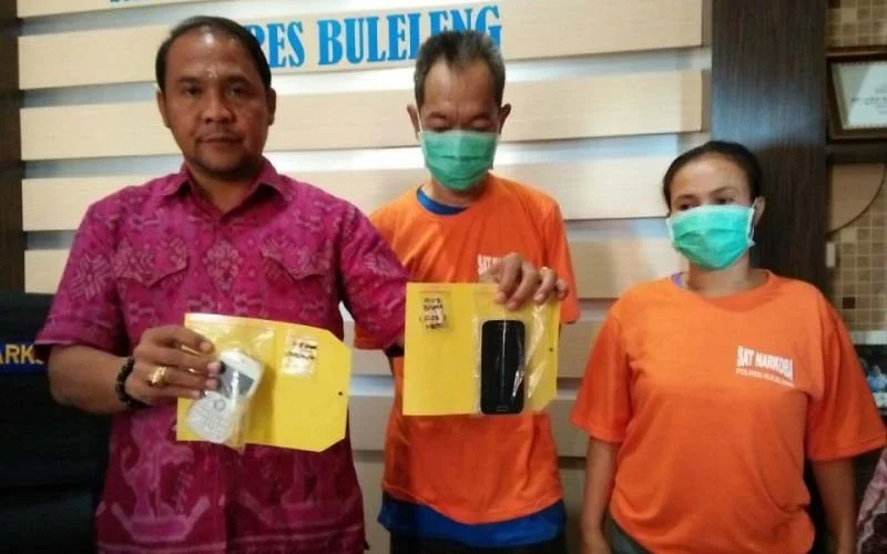 Polres Buleleng Amankan Dua Pengguna Narkoba