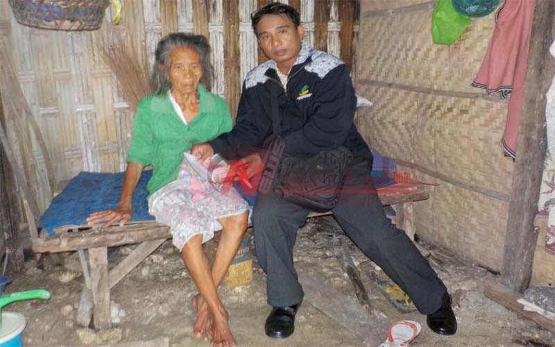 Puluhan Lansia Dapat Aslut Dari Dinsos Sumenep