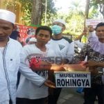 Peduli Muslim Rohingnya, Ormas Islam Di Pamekasan Turun Jalan