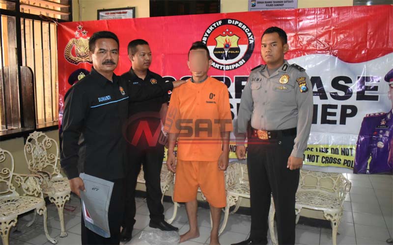Bawa Sabu, Oknum Karyawan Koperasi Dari Pamekasan Diciduk Polres Sumenep