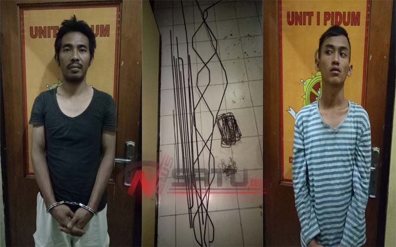 Curi Besi Dan Burung Love Bird, Dua Pemuda Diamankan Polisi