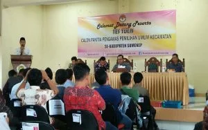 Diduga Tidak Transparan, Hasil Tes Tulis Panwascam Sumenep Diprotes 