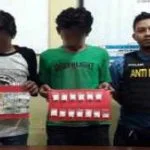 Edarkan Ratusaan Pil Doble L, Dua Pemuda Diamankan Polrestabes Surabaya