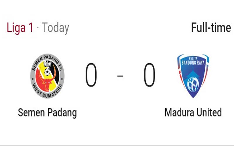 Madura United Gagal Boyong Poin