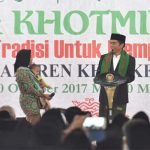 Presiden Jokowi; Cinta Tanah Air Sebagian Dari Iman