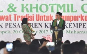 Presiden Jokowi; Cinta Tanah Air Sebagian Dari Iman