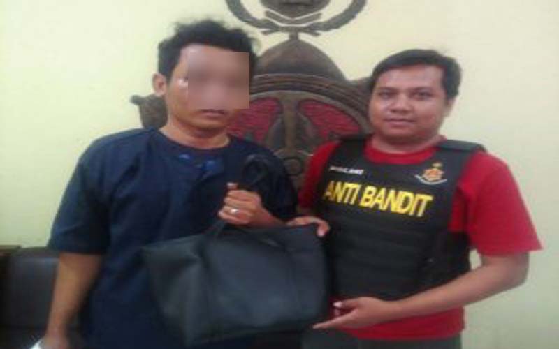 Rampas Tas Milik Mahasiswi, Pemuda Pangangguran Diamankan Polisi