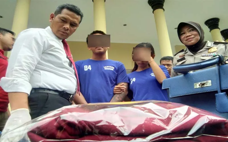 Kompak Jadi Jambret, Pasutri Ini Harus Mendekam Di Sel Tahanan