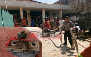 Tabung Elpiji Meledak, Sebuah Rumah Di Sumenep Terbakar