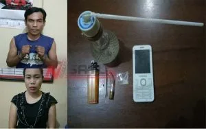 Kompak Konsumsi Sabu, Polres Sumenep Amankan Pasutri