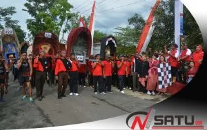 315 Tim Ikuti Lomba Marathon Panggul Tandu “Pangsar Jenderal Soedirman”