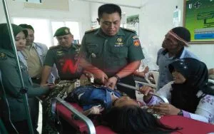 Danrem 071 WK Bantu Pengobatan Bocah 10 Tahun Penderita Polio Di Banyumas