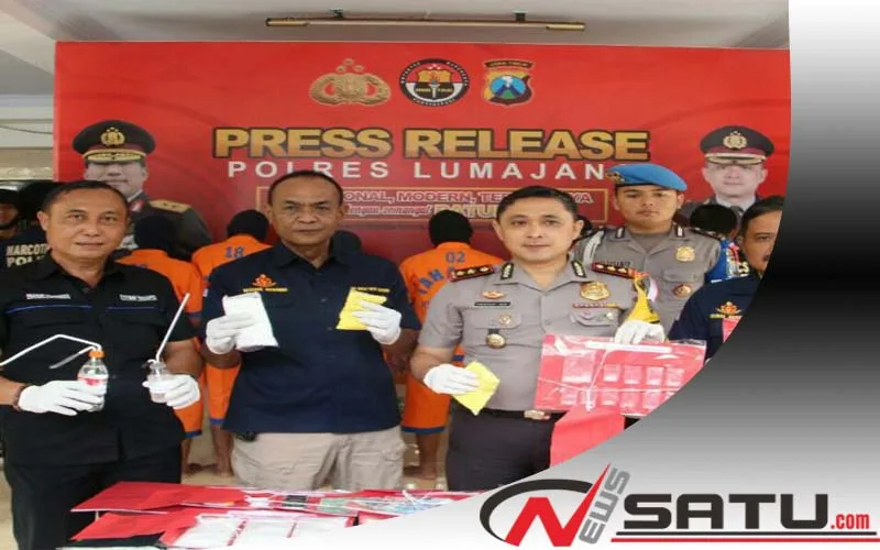 Edarkan Narkoba, 3 Warga Lumajang Diamankan Polisi