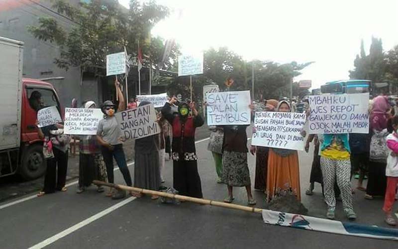 Pengerjaan Proyek Tol Pasuruan Probolinggo Di Demo Warga
