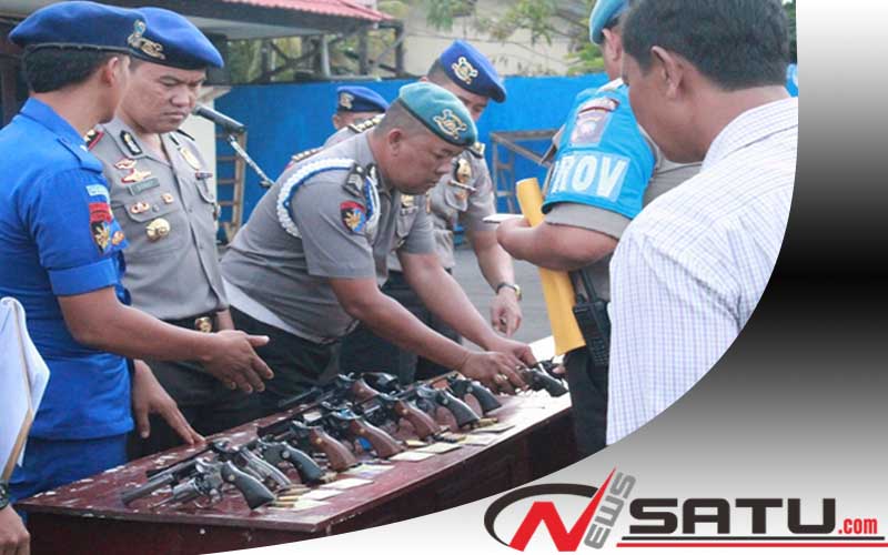 Polda Kalbar Cek Senpi Anggota Polair